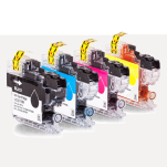 4 X TUSZ do BROTHER LC3211 zamiennik - 2
