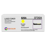 Toner do HP 826A CF312A Color LaserJet Enterprise flow MFP M855 31.5K yellow zamiennik z CHIPEM - 2