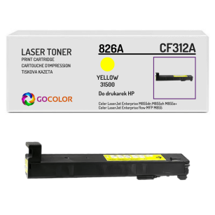 EOL Toner do HP 826A CF312A Color LaserJet Enterprise flow MFP M855 31.5K yellow zamiennik z CHIPEM