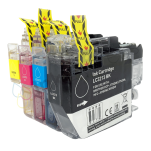 FULLBOX 4-pak tusz do BROTHER LC3213BK LC3213C LC3213M LC3213Y - 2