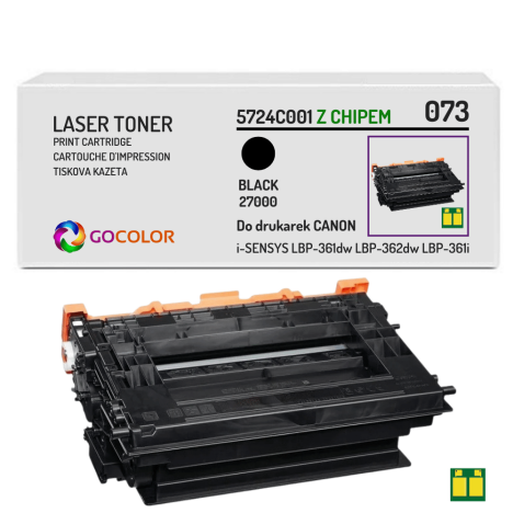 Toner do CANON 073 i-SENSYS LBP361dw LBP362dw 5724C001 27.0K black zamiennik Z CHIPEM