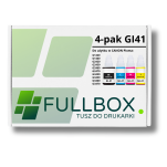 FULLBOX 4-pak TUSZ do CANON GI41BK GI41C GI41M GI41Y - 3