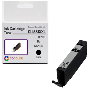 Tusz do CANON CLI581XXL 1998C001 Black 100 % nowy zamiennik