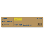 Toner do KONICA MINOLTA TNP92Y AE1Y250 BIZHUB C3120i yellow Zamiennik 4.0K - 2
