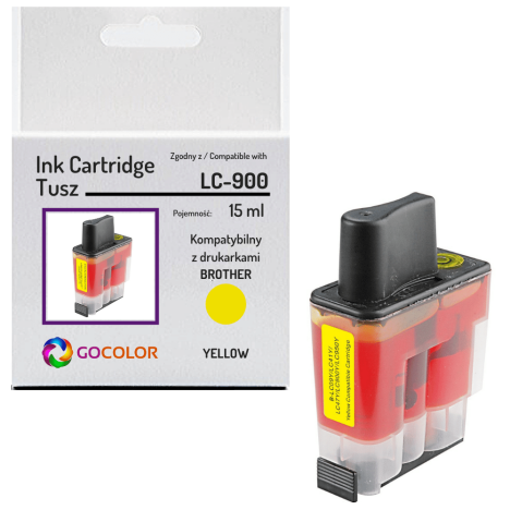 Tusz do BROTHER LC900Y Yellow zamiennik