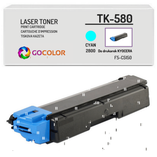 Toner do KYOCERA TK580C Cyan 1T02KTCNL0 zamiennik