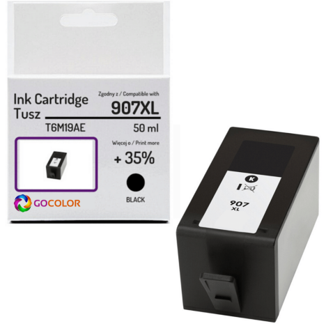 EOL Tusz do HP T6M19AE 907XL Black Zamiennik