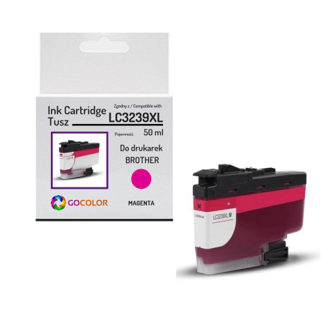 Tusz do BROTHER LC3239XLM Magenta zamiennik
