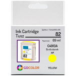 Tusz do HP C4913A 82 Yellow Zamiennik - 2