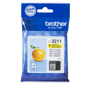 Brother oryginalny Tusz LC3211Y yellow