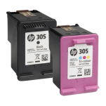 HP oryginalny Tusz 6ZD17AE 305 2-pak - 2