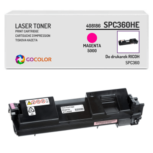 Toner do RICOH SP C360HE 408186 Magenta zamiennik