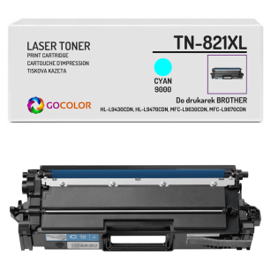 Toner do BROTHER TN821XLC HLL9430CDN MFCL9630CDN 9,0K cyan Zamiennik