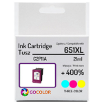 Tusz do HP C2P11AE 651XL Kolorowy Zamiennik - 2