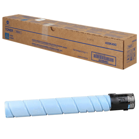 EOL Konica Minolta oryginalny toner TN321C A33K45G Bizhub C224 C284 cyan 12,5K