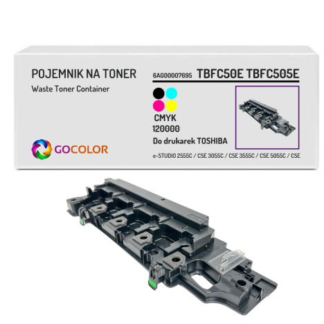 Pojemnik na zużyty toner do TOSHIBA TBFC50E TBFC505E 6AG00007695 6AG00005101 6AG00007690 120.0K zamiennik