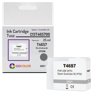 Tusz do EPSON T46S7 C13T46S700 SureColor SC-P700 25.0ml grey zamiennik