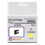 EOL Tusz do LEXMARK 200XL 14L0200 Yellow Zamiennik - 2