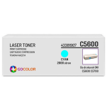 Toner do OKI C5600 C5700 n, dn, 43381907 Cyan zamiennik - 2