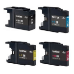 Brother oryginalny Tusz LC1280XLVALBP cyan/magenta/yellow/black high capacity - 2