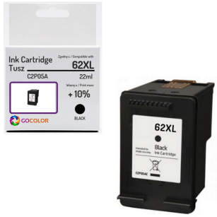 Tusz do HP C2P05AE HP 62XL Black Zamiennik 