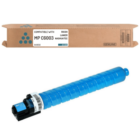 Toner do Ricoh MPC6003 Cyan MPC4503 MPC4504 MP5503 MPC5504 MPC6004 841856 Zamiennik