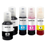 FULLBOX 5-pak tusz do EPSON 112 T06C1 T06C2 T06C3 T06C4 EcoTank M15140 L15160 - 3