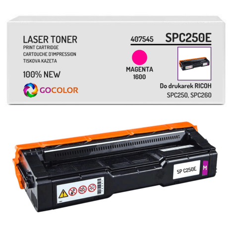 Toner do RICOH SPC250E 407545 Magenta nowy zamiennik