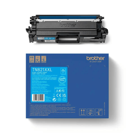 Brother oryginalny toner TN821XXLC HLL9470CDN MFCL9670CDN 12,0K cyan