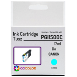 Tusz do CANON PGI1500C XL 9193B001 Cyan 100 % nowy zamiennik - 2