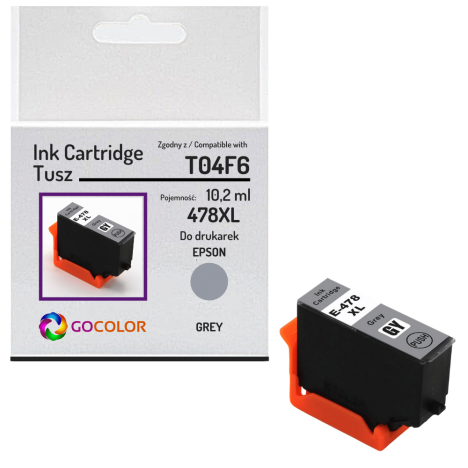 Tusz do EPSON 478XL T04F6 Grey Zamiennik