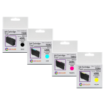 4 X TUSZ do EPSON 408L WFC4310DTWF WFC4810DTWF CMYK Zamiennik 3x21.6/36.9ml - 2
