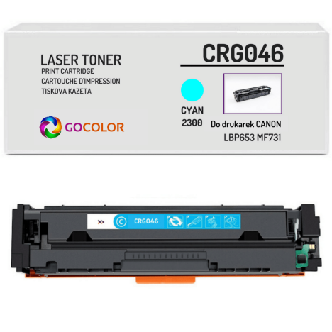 Toner do CANON CRG046 1249C002 Cyan Zamiennik