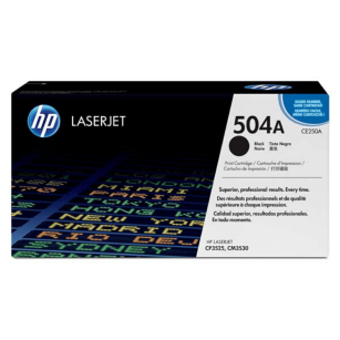 HP oryginalny toner CE250A black 504A 