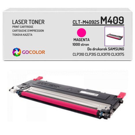 Toner do SAMSUNG CLP310 CLX3170 CLX3175 CLTM4092S Magenta Zamiennik