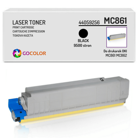 Toner do OKI MC861 MC862 dn, cdtn, cdxn, 44059256 Black zamiennik