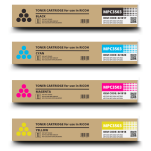 FULLBOX 4-pak TONER do RICOH MPC3003 MPC3004 MPC3503 MPC3504 MPC4504 MPC6004 - 2