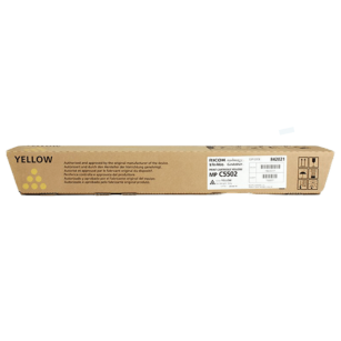 Ricoh oryginalny toner MPC5502 841756 842021 841684 yellow