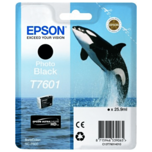 Epson oryginalny tusz T7601 C13T76014010 photo black