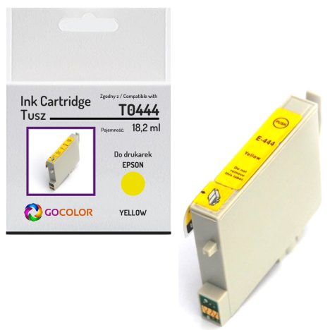 Tusz do EPSON T0444 Yellow Zamiennik