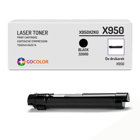 Toner do LEXMARK X950 X950X2KG Black Zamiennik