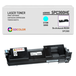 Toner do RICOH SPC360HE 408185 Cyan zamiennik
