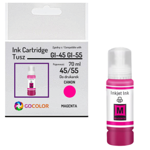 Tusz do CANON GI45M GI55M magenta zamiennik