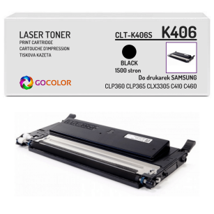 Toner do SAMSUNG CLP360 CLX3305 CLT-K406S Black Zamiennik