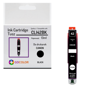 Tusz do CANON CLI42BK 6384B001 Pixma Pro100 black Zamiennik 13.0ml