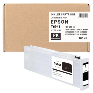 Tusz do EPSON T6941 SureColor SCT3000 SCT5000 SCT5200 Photo Black Zamiennik 700 ml