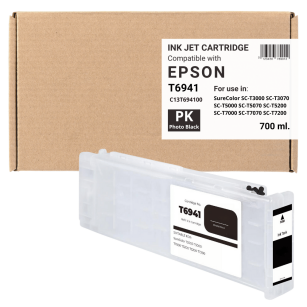 Tusz do EPSON T6941 SureColor SCT3000 SCT5000 SCT5200 Photo Black Zamiennik 700 ml