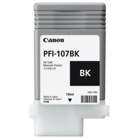 Canon oryginalny tusz PFI107BK 6705B001 black