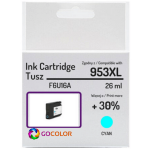 Tusz do HP F6U16A 953XL Cyan Zamiennik CHIP anti-upgrade - 2