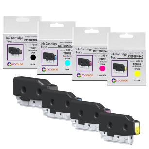 4 X TUSZ do EPSON T08N WorkForce Enterprise AM-C400 Pigment CMYK zamiennik